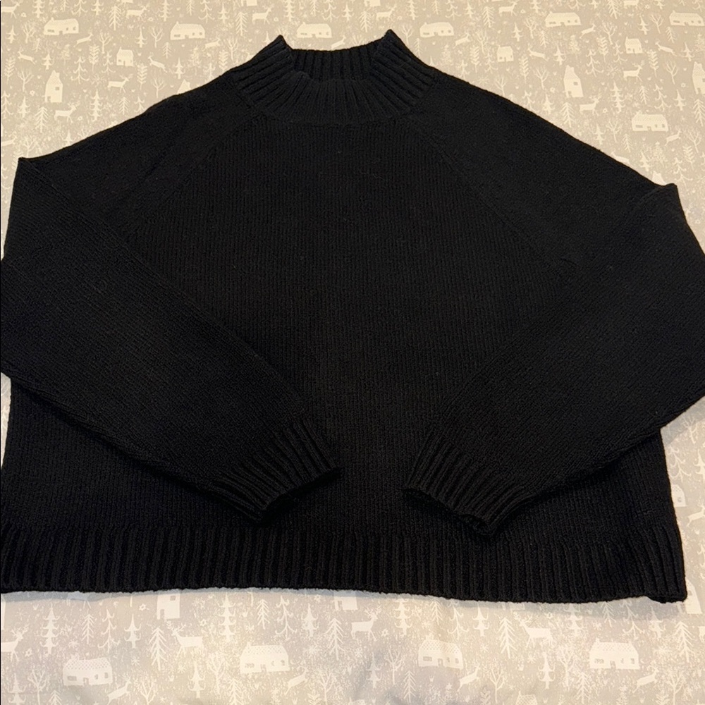 Black Knit Sweater